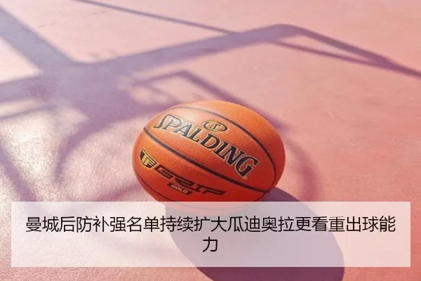 曼城后防补强名单持续扩大瓜迪奥拉更看重出球能力